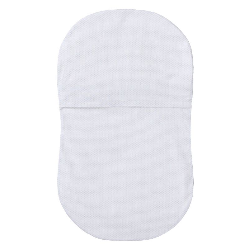 Halo Bassinest Fitted Sheet Blue Pindot