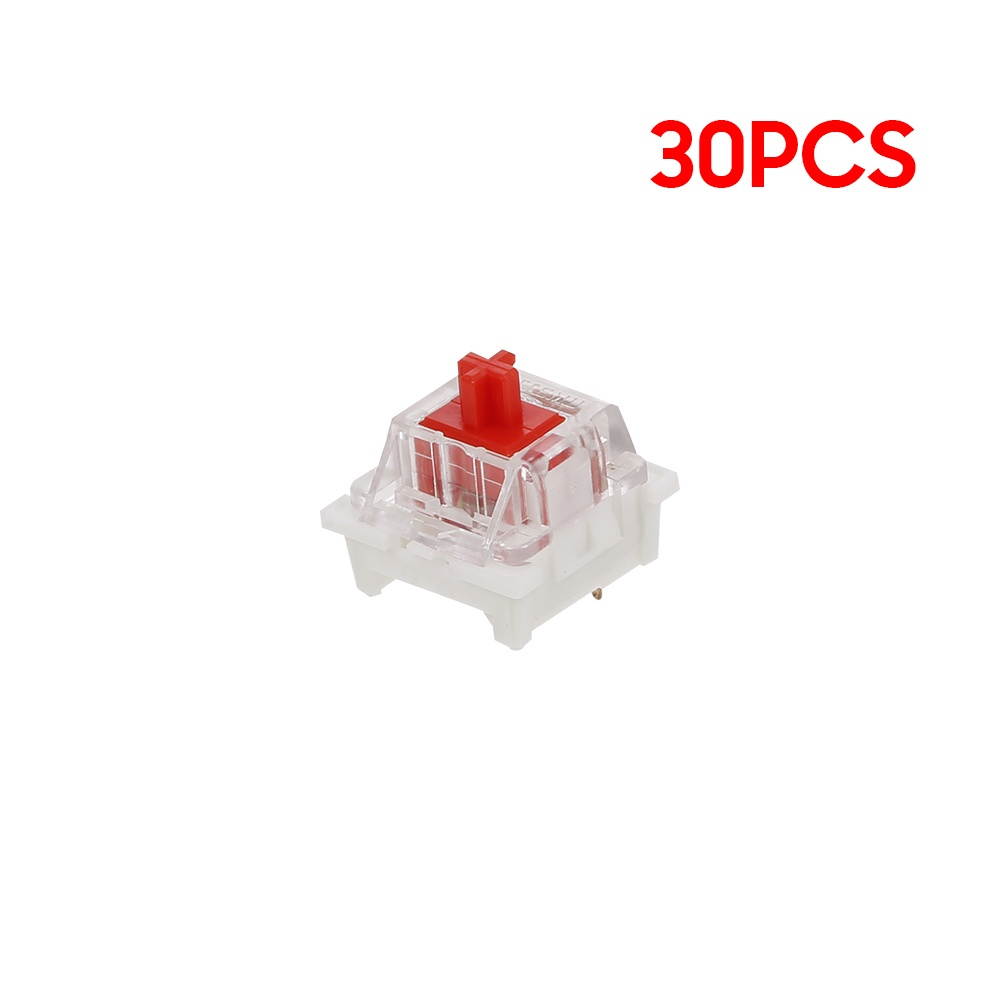 General Mechanical Keyboard Shaft Switch Replaceable Mechanical Keyboard Switch OUTMU Mechanical Black Switch 30PCS