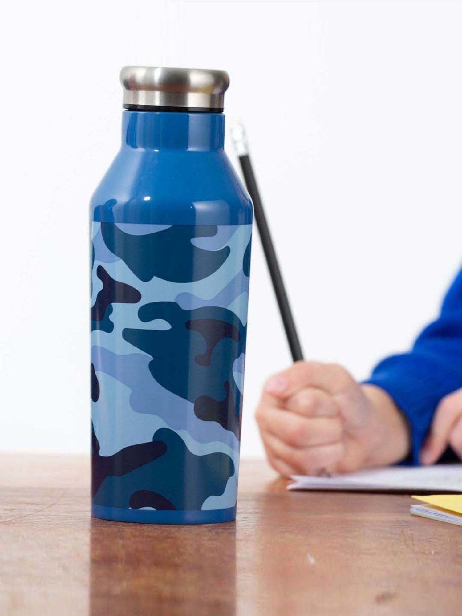 Typhoon Pure Kids Blue Stainless Steel Water Bottle (0.6 L)