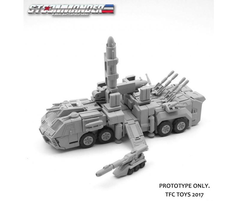 STC-01B Supreme Techtial Commander Jungle Version | TFC Toys Action figures