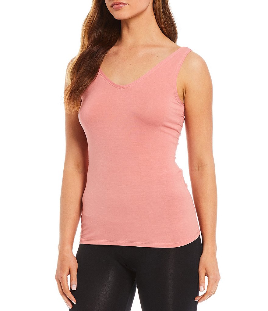 Modern Movement Reversible Neckline Knit Tank