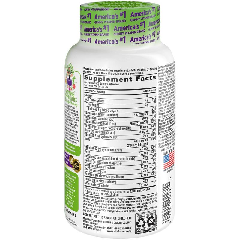 Vitafusion Women's Multivitamin Gummies - Berry - 150ct