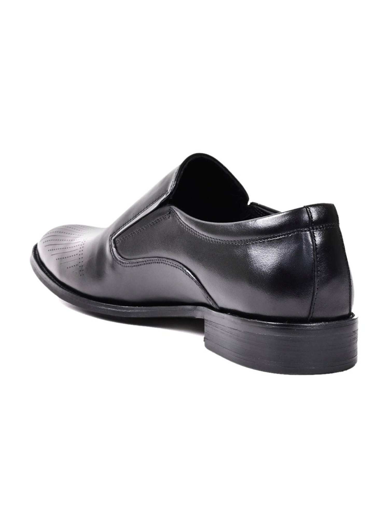 Cobblerz Men's Black Casual Loafers