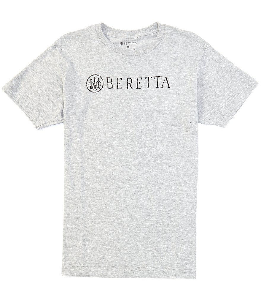 Beretta Distressed Logo Short-Sleeve Tee