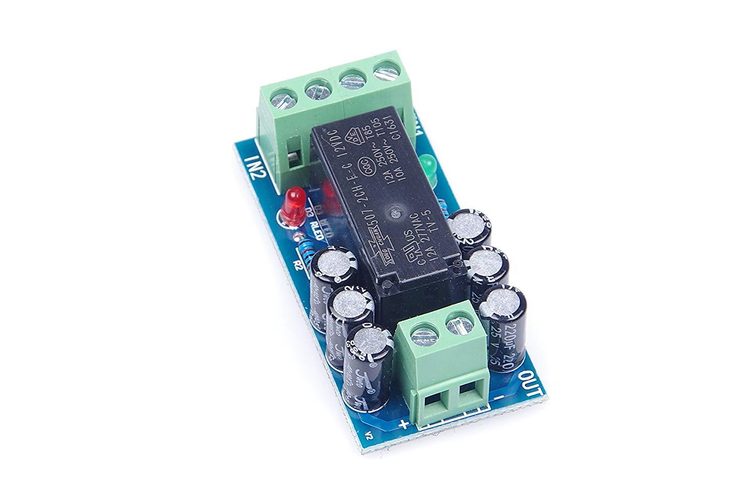 LM YN LM YN Battery Emergency Switch Control Module DC12V Max 150W Power Failure Automatically Switches To Backup Battery Suitable for Network Equipment, Electrical equipment etc.