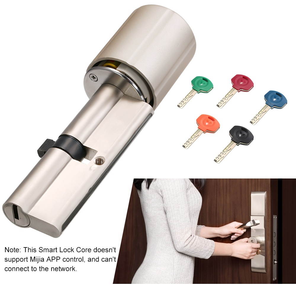 Compatitable with Mijia Aqara Smart Lock Home Security Practical Anti-theft Door Lock Core with Keys