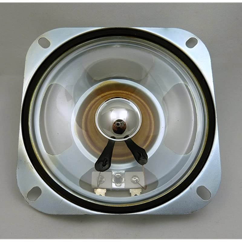 4quot Square Replacement Speaker with Weatherproof Mylar Cone 8 Ohm 5W TS45