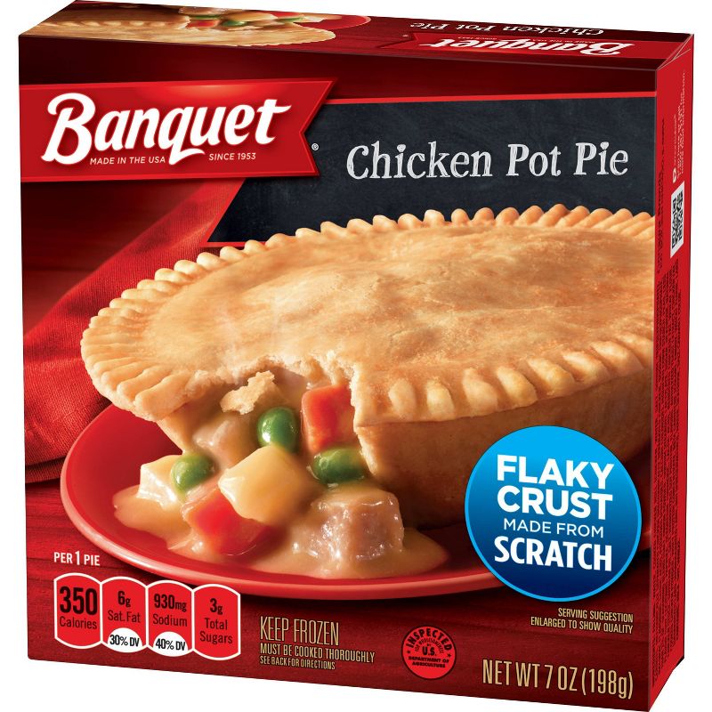 Banquet Frozen Microwaveable Chicken Pot Pie - 7oz