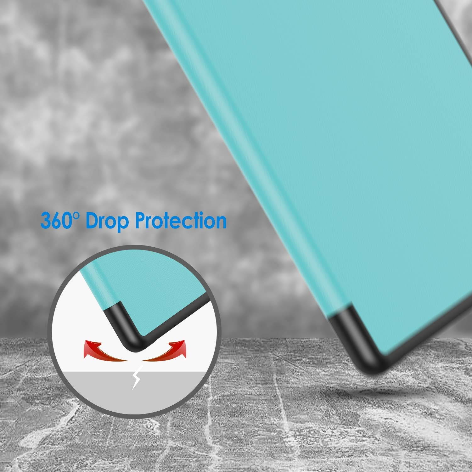 JETech Case for Samsung Galaxy Tab A 10.1 2019 (SM-T510/T515), Blue