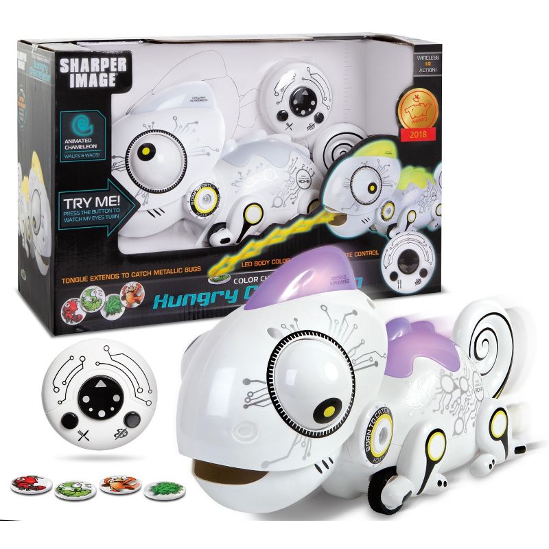 SHARPER IMAGE Color Changing RC Robotic Chameleon