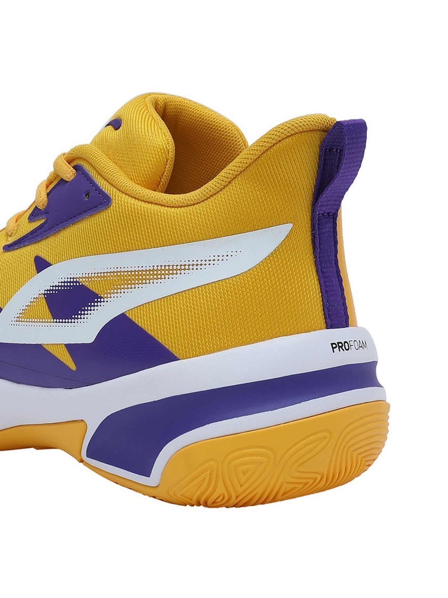 Puma Men's Genetics Yellow Basketball Shoes