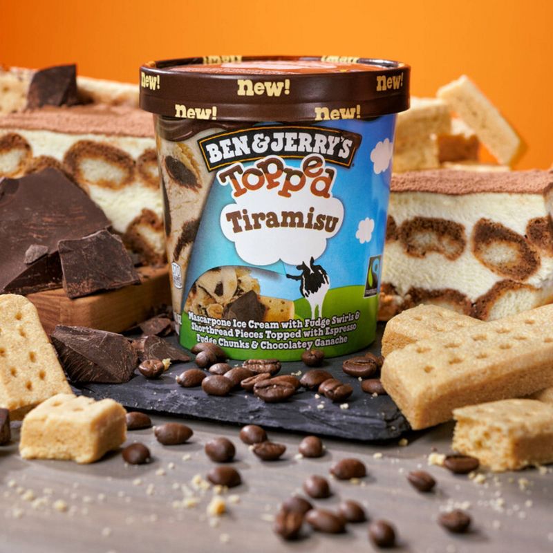 Ben & Jerry's Topped Tiramisu Ice Cream - 16oz