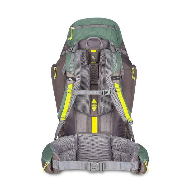High Sierra Pathway 70L 25'' Backpack - Pine/Slate/Gold