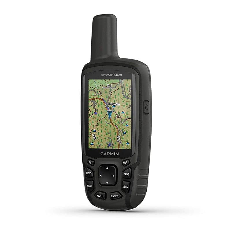 GPSMAP 64csx, Handheld GPS with Altimeter, Compass and 8 MP Camera, Preloaded with TopoActive Maps