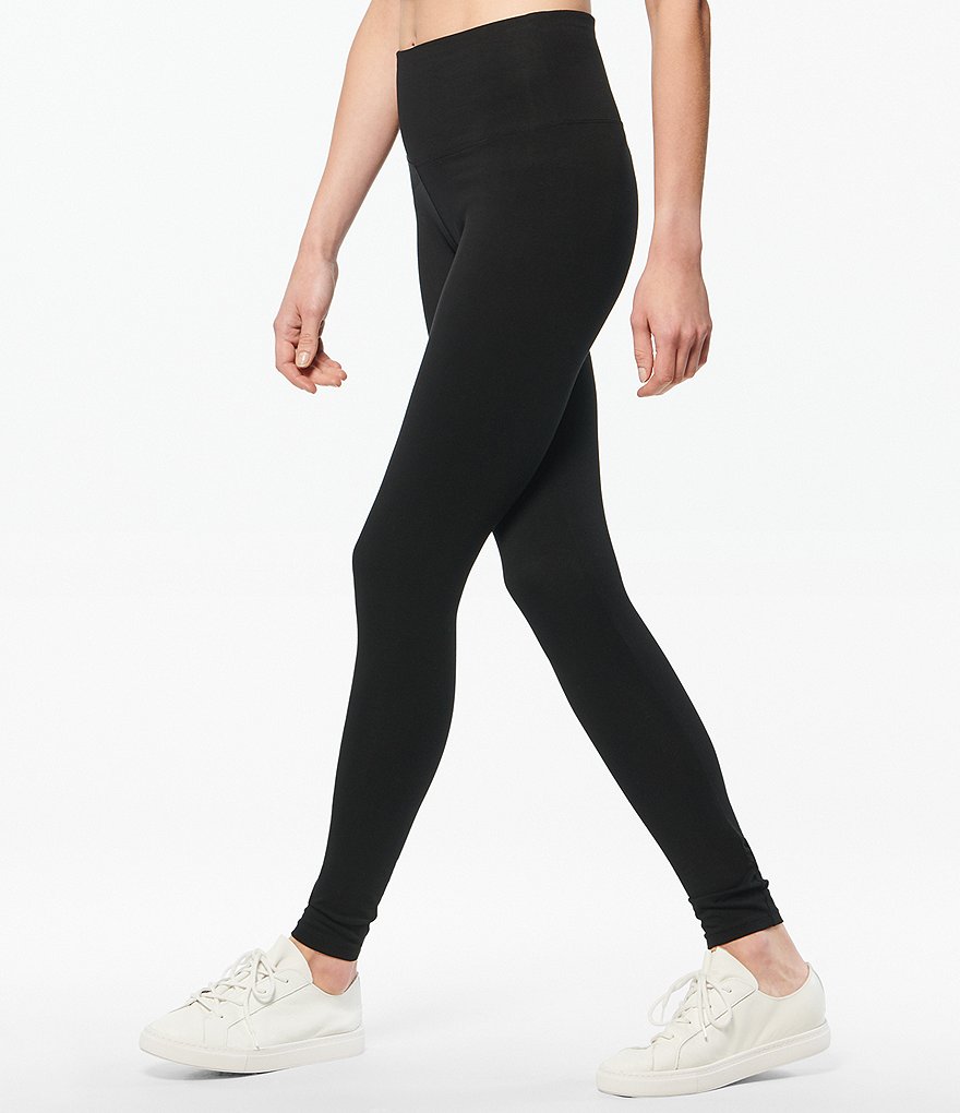 Marc New York High Waisted Knit Jersey Long Leggings