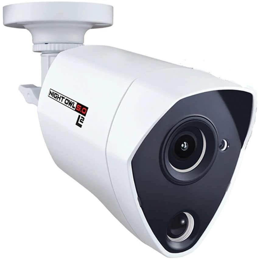 Night Owl Security 1 Pack Extreme HD 5MP Dual Sensor Wired Infrared Camera (White, Replacement Camera Only, No Charger, No Cable)