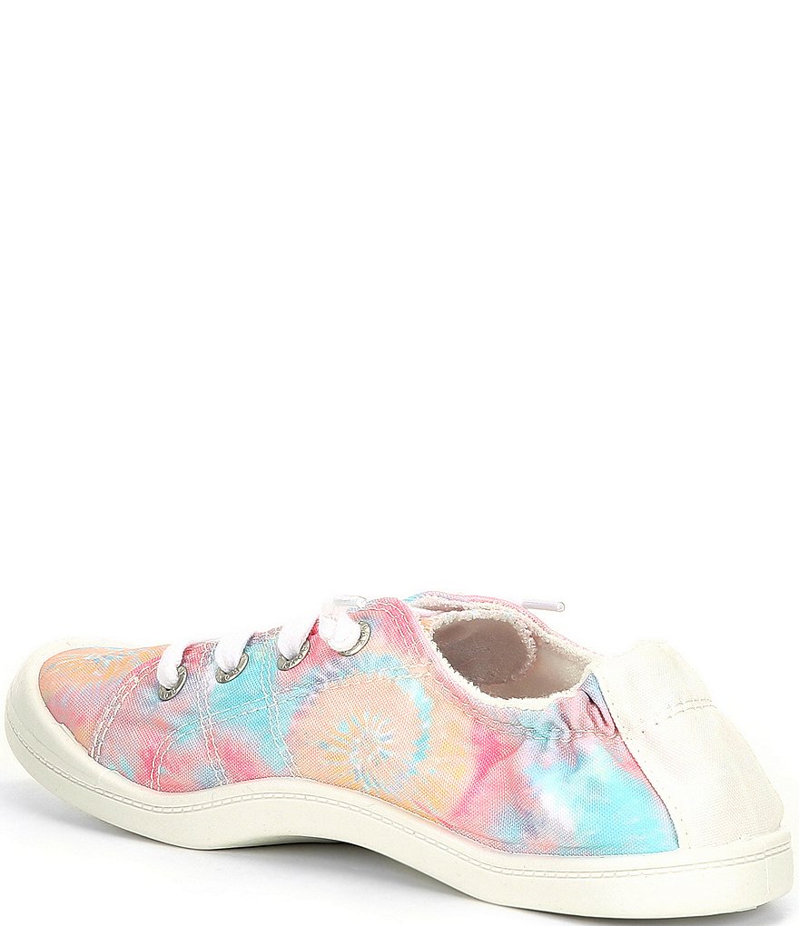 Roxy Bayshore III Canvas Tie-Dye Slip-On Sneakers