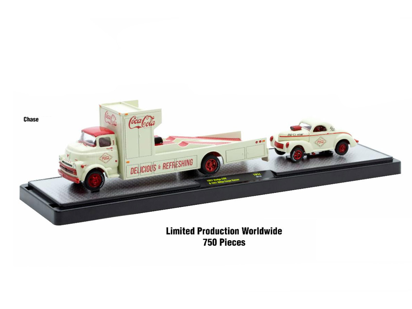 Auto Haulers "Coca-Cola" Set of 3 pieces Release 34 Limited Edition to 8000 pieces Worldwide 1/64 Diecast Models by M2 Machines