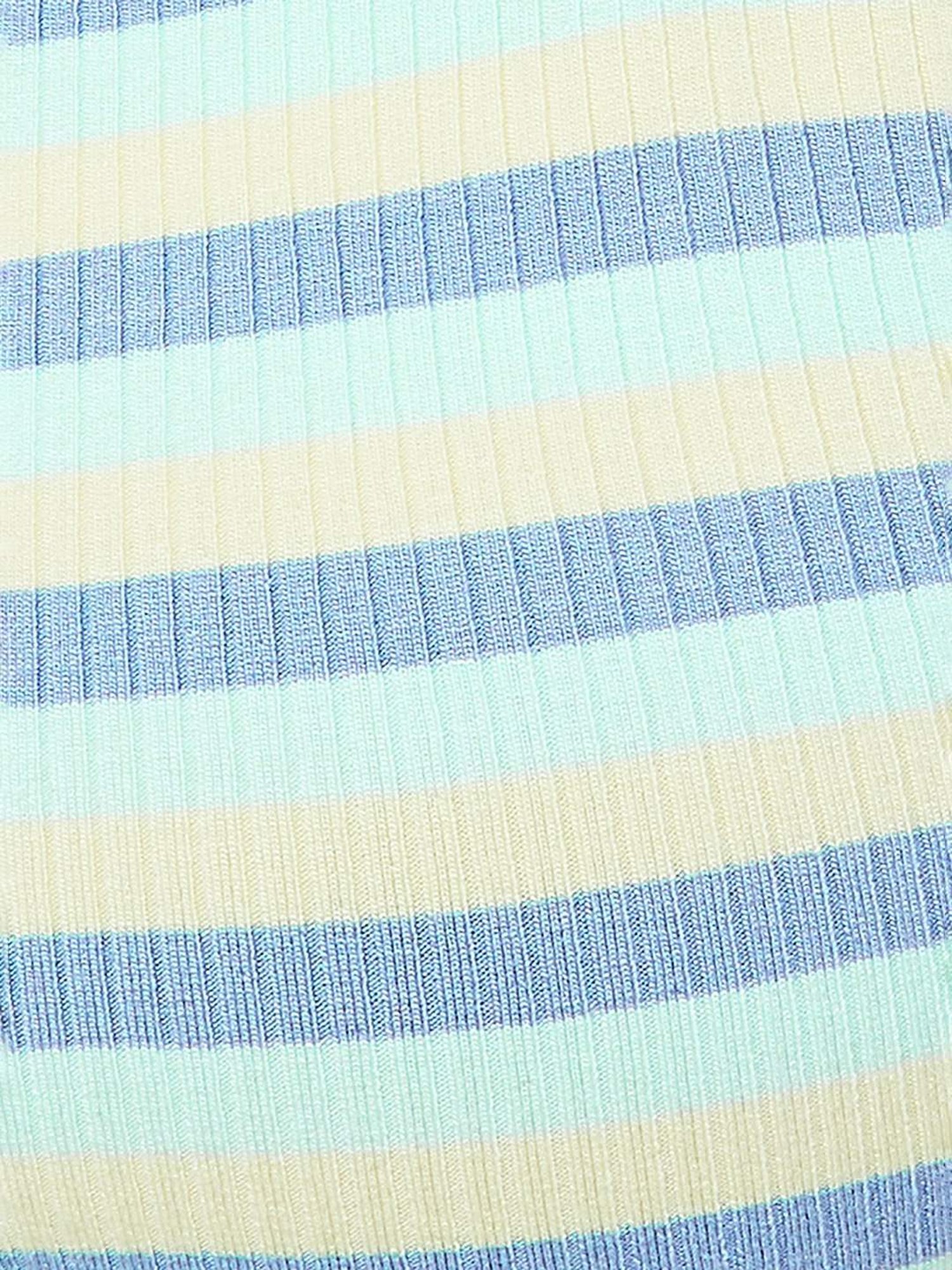 Ginger by Lifestyle Blue Printed Top