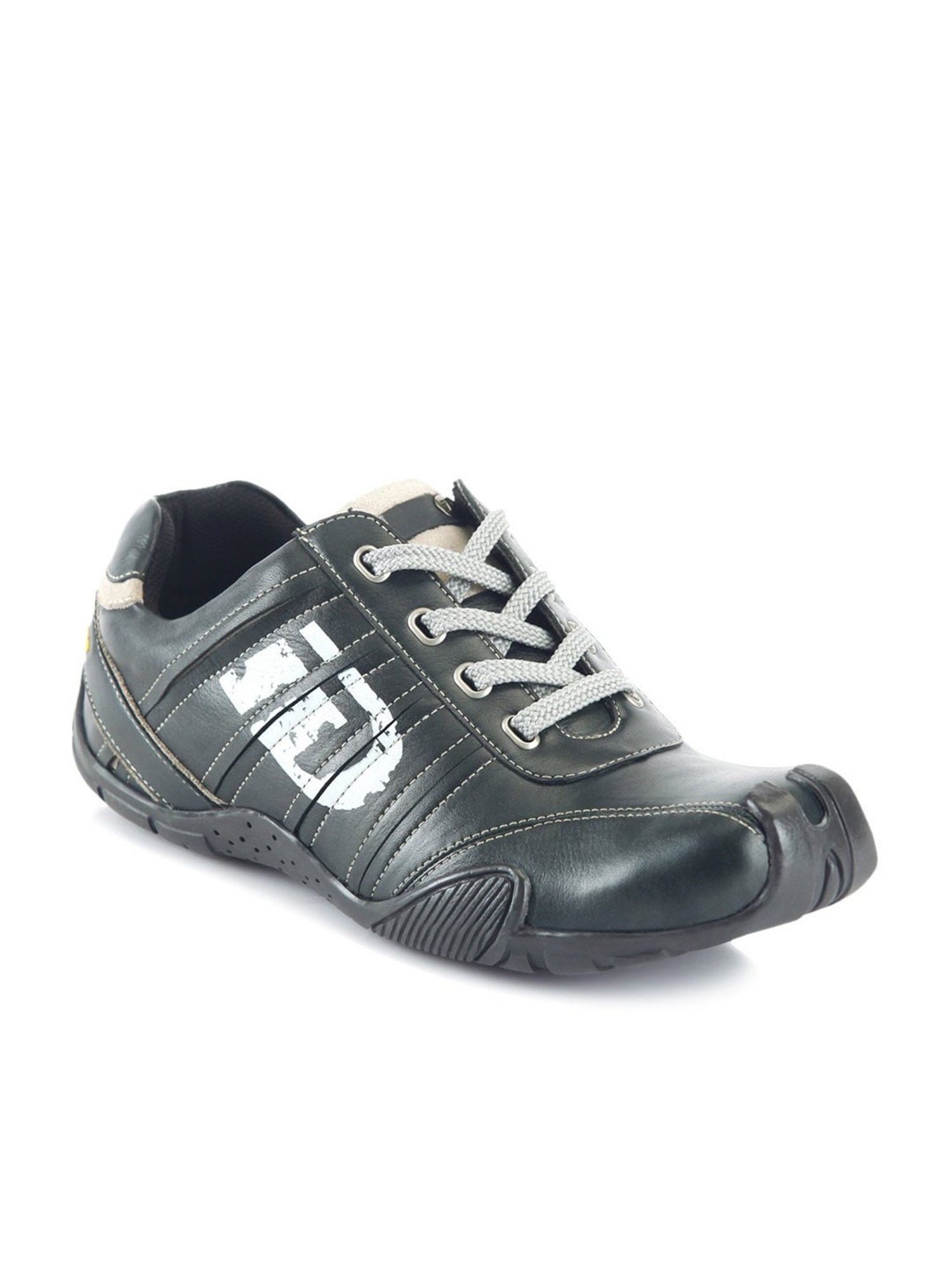 ID Men's Charcoal Casual Sneakers