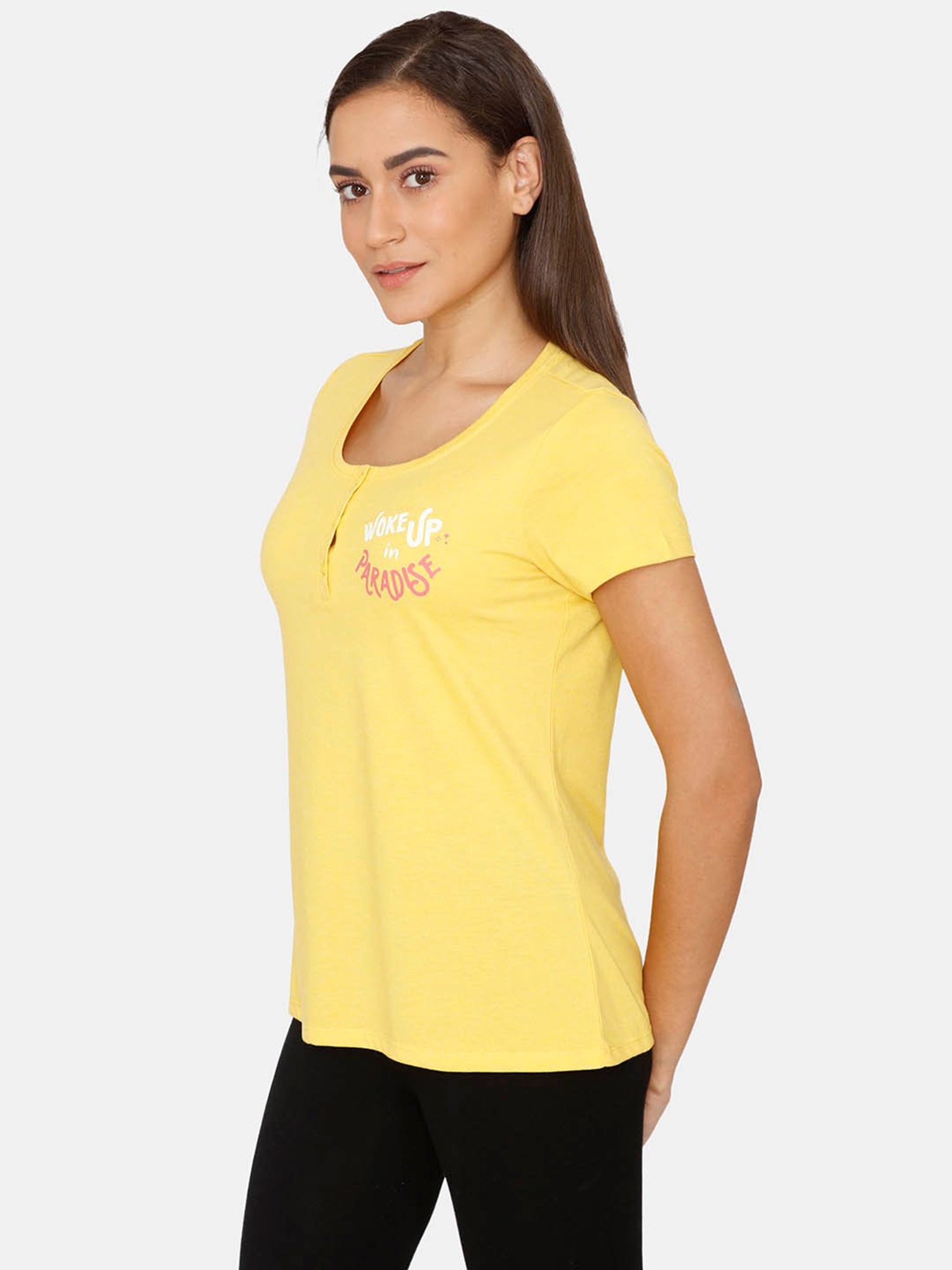 Rosaline by Zivame Mustard Top
