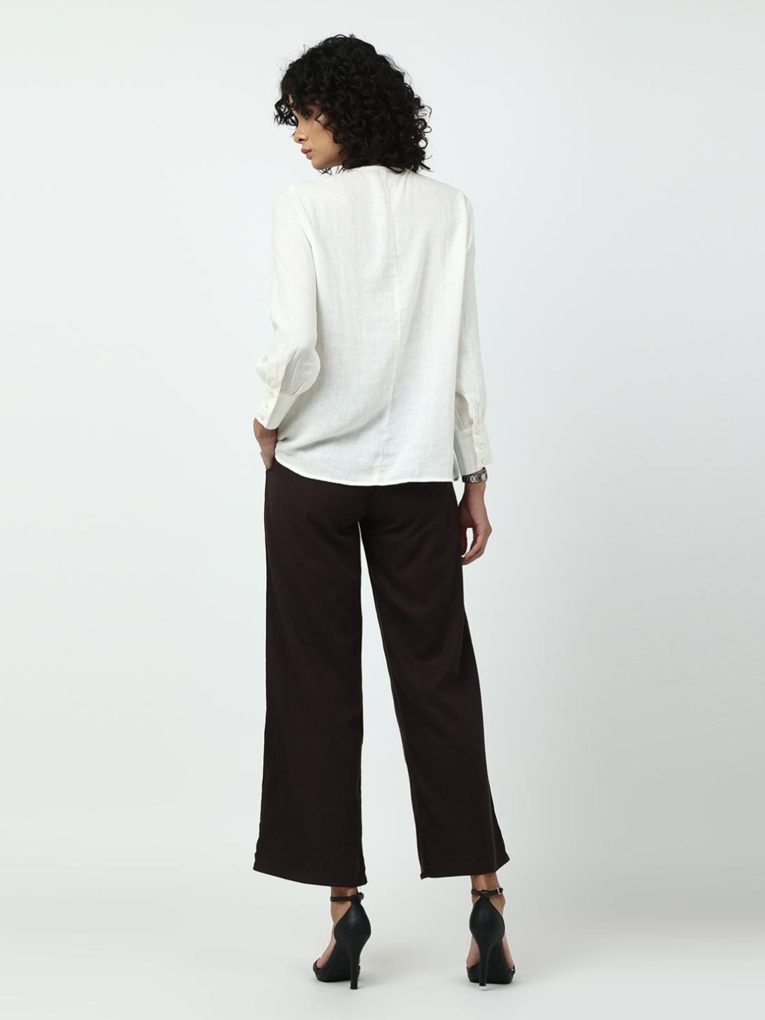 Saltpetre Off-White Puff Sleeve Shirt