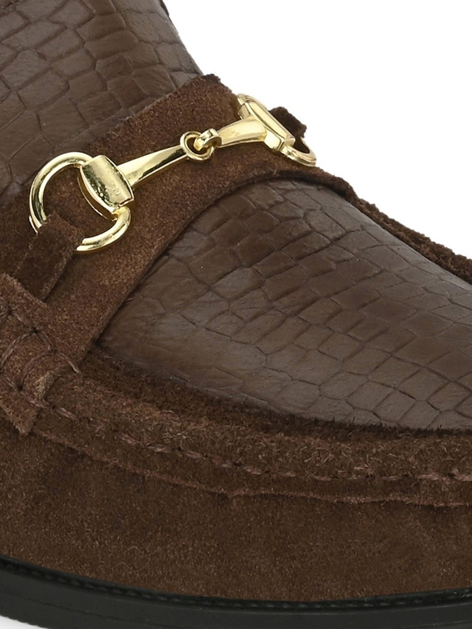 Clog London Men's Brown Casual Loafers