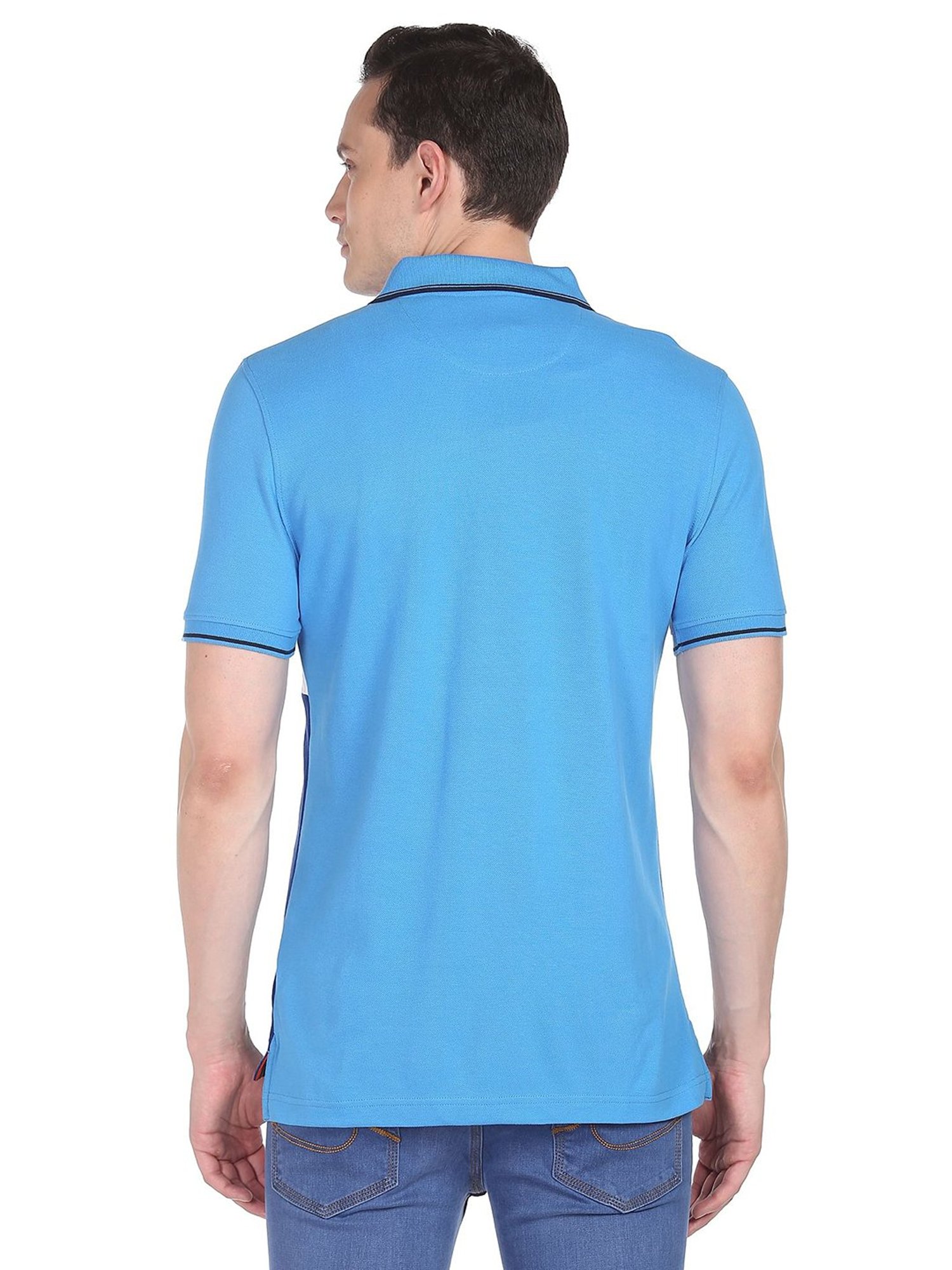 AD by Arvind Multicolor Polo T-Shirt