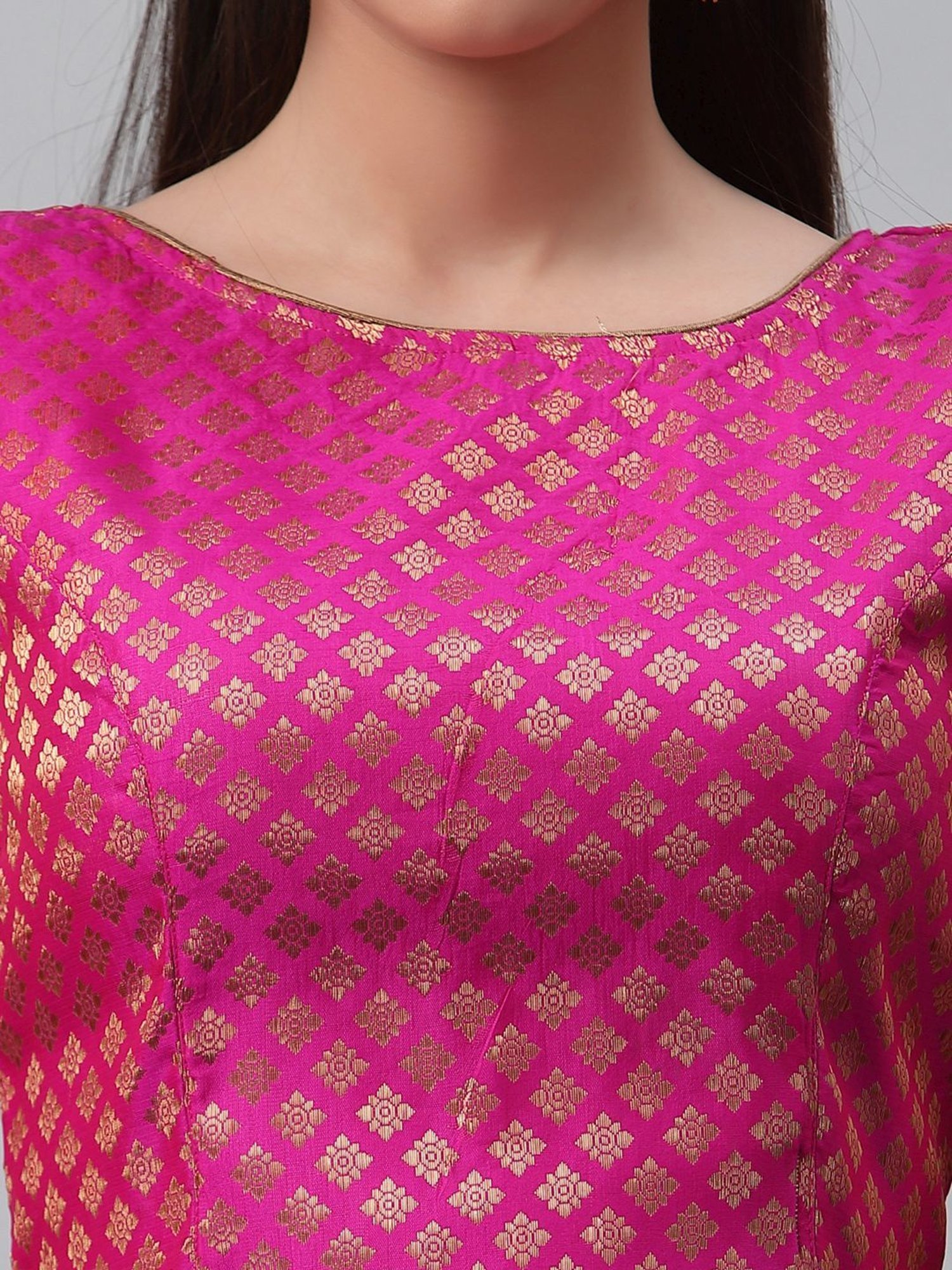 studiorasa Pink Printed Choli