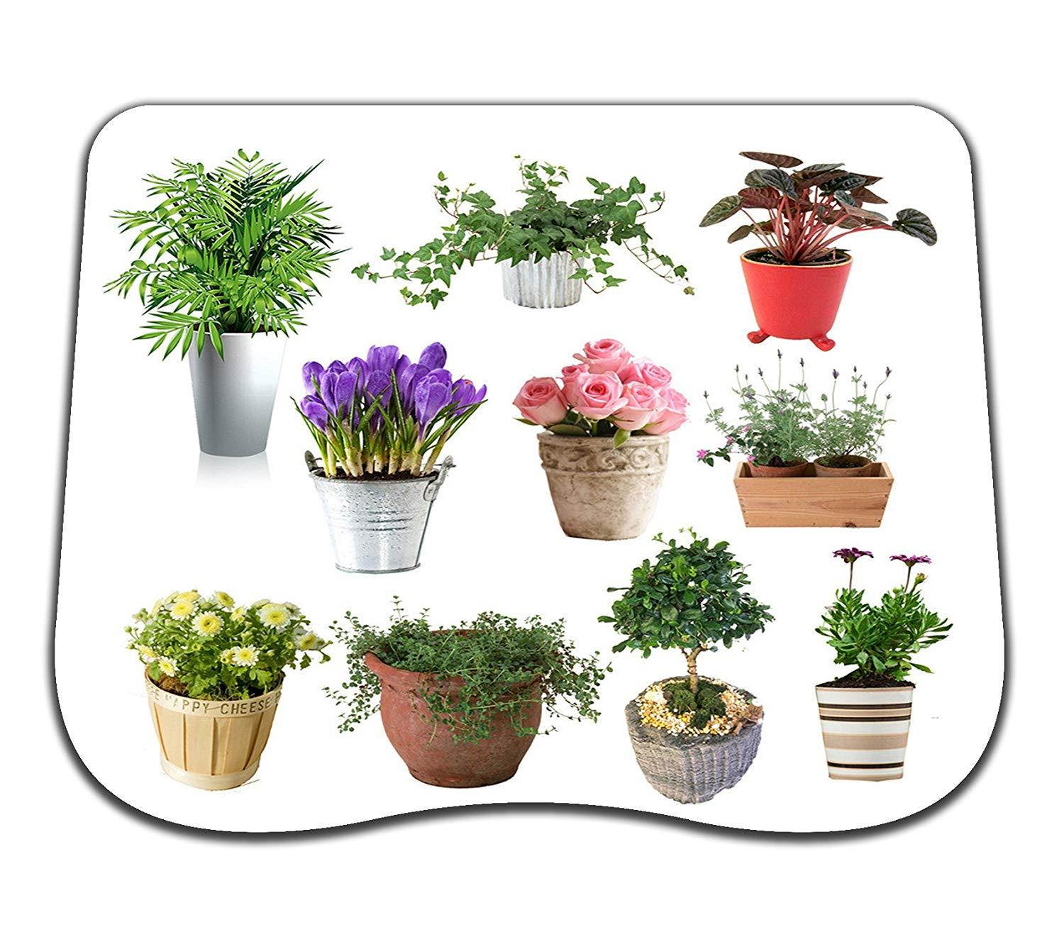 Custom Original Nature Roses and Plants Curve Mouse Pad