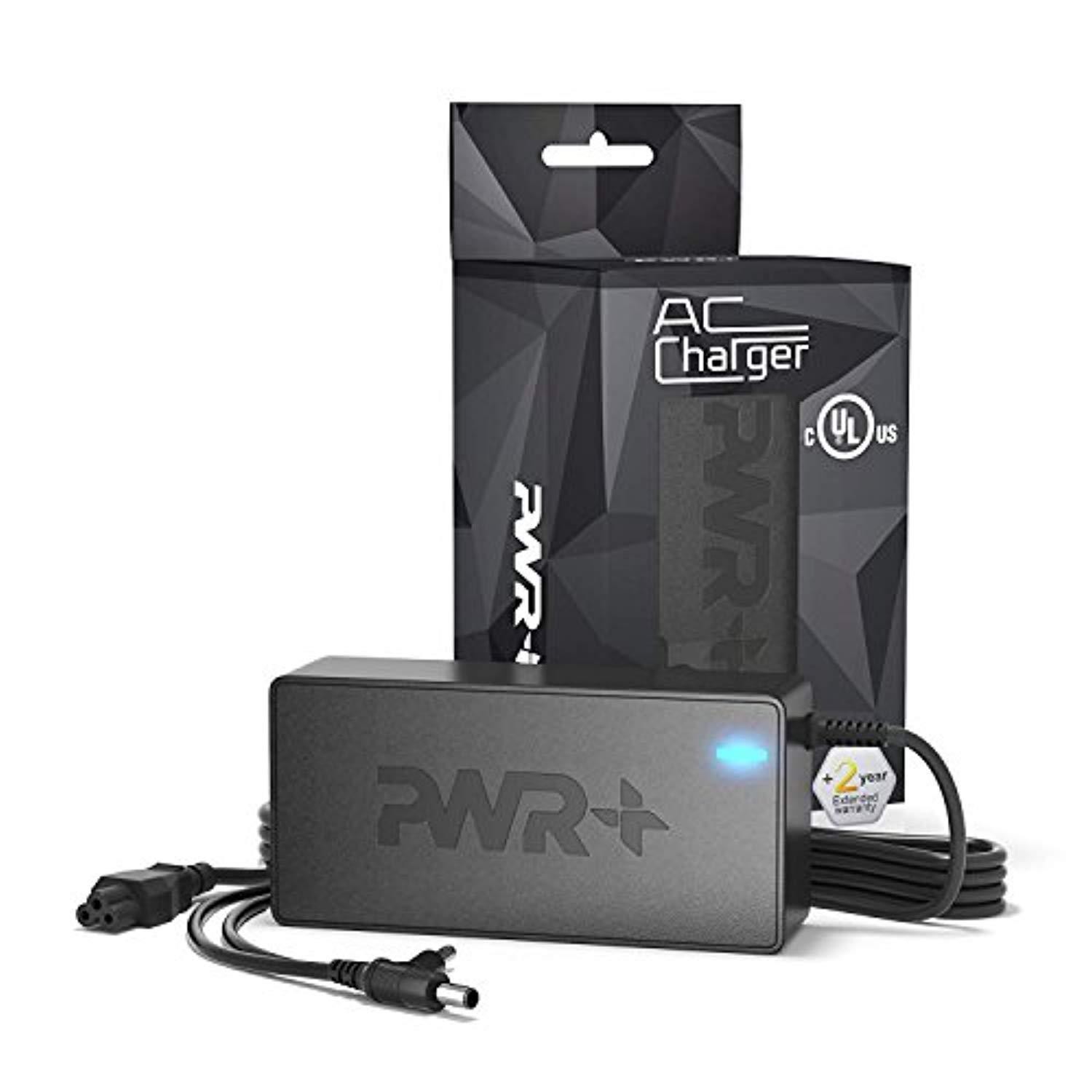 pwr+ dell latitude charger power adapter: ul listed 90w 65w extra long 12ft e7450 e7470 e5430 e5440 e5450 e5470 e5550 e5570 e64