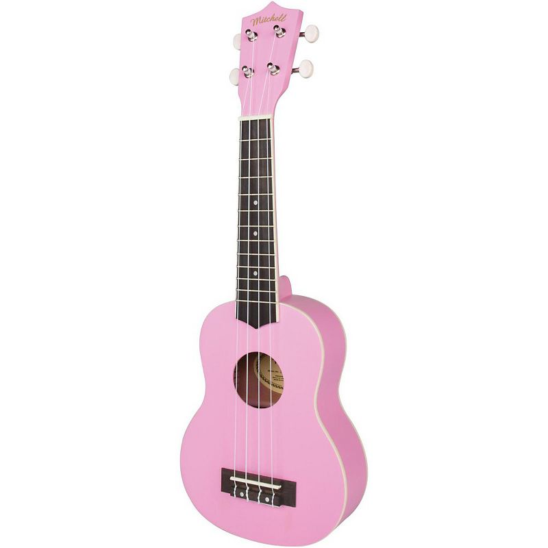 Mitchell MU40 Soprano Ukulele Flamingo Pink