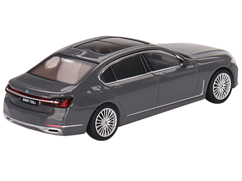 BMW 750Li xDrive Bernina Gray Amber Effect with Sunroof Limited Edition to 2400 pieces Worldwide 1/64 Diecast Model Car by Mini GT