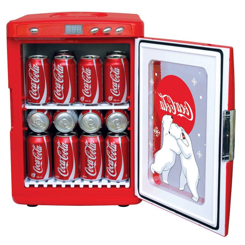 Coca-Cola 28-Can Countertop Refrigerator - Red