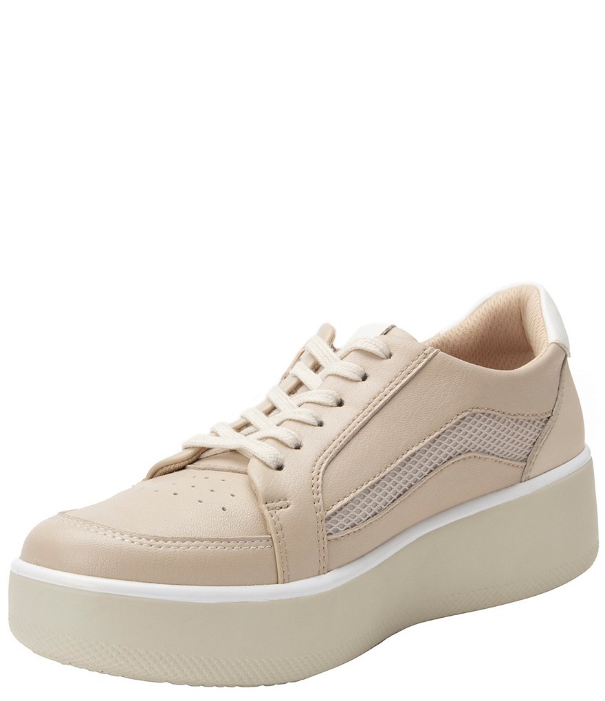 Kendall + Kylie Women's Anthracite Leopard EZORA 2.0 Low Top Lace Up Multi Sneakers