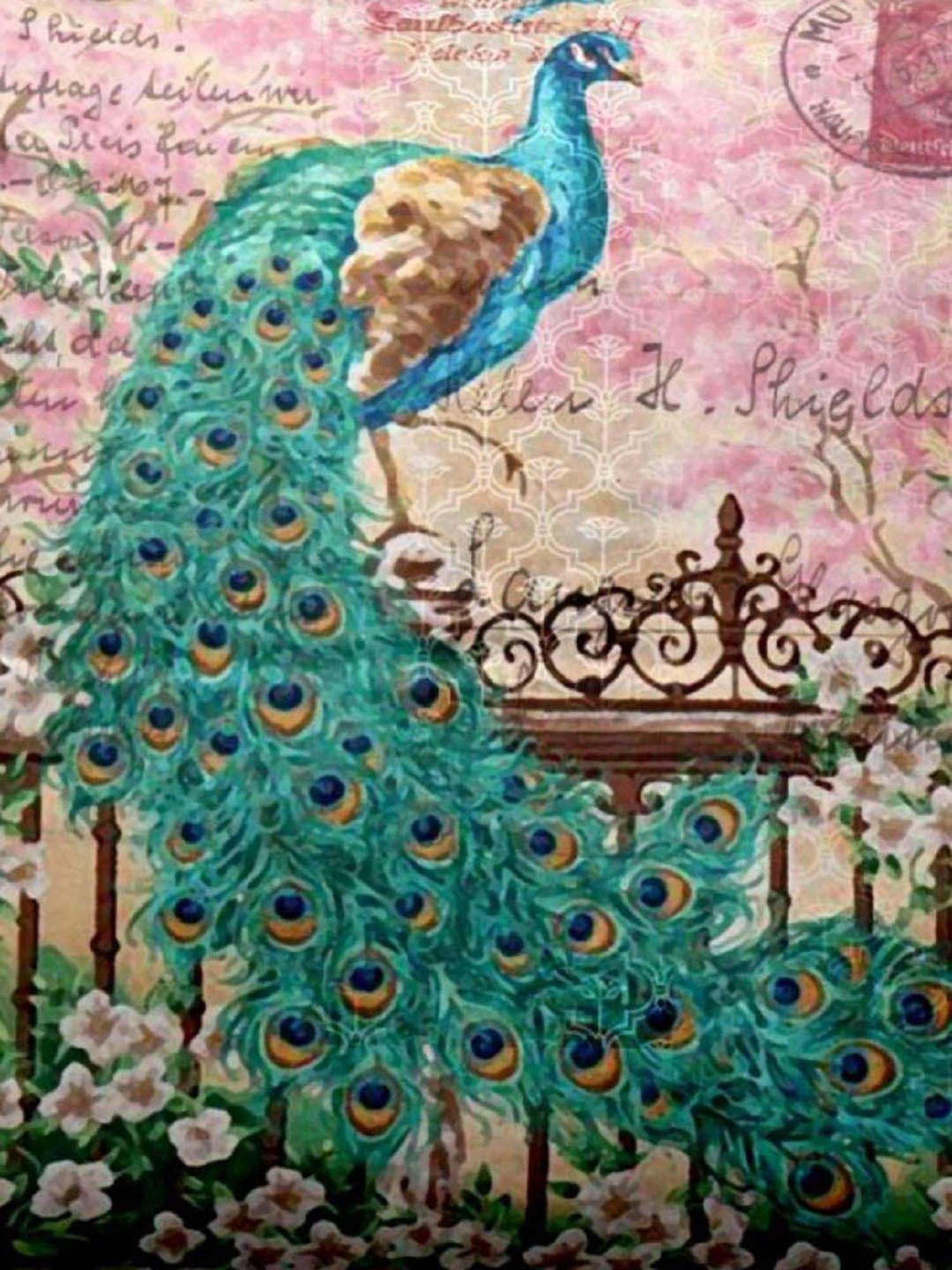 Bianca Ruyal Blue & Beige Microfibre Medium Cushion Cover - Set of 2