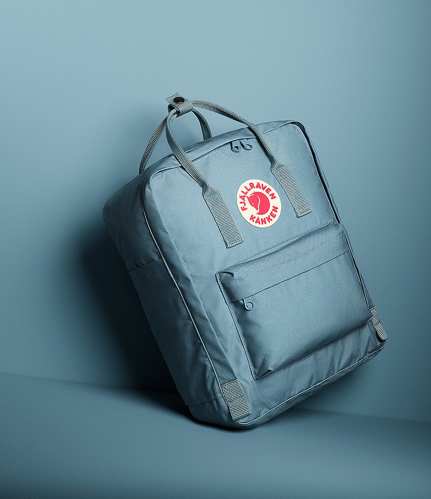 Fjallraven Kanken Water-Resistant Cotton Zipper Convertible Backpack