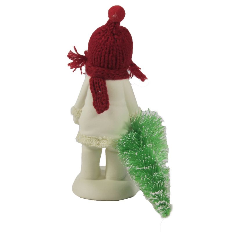 Dept 56 Snowbabies 5.75" Wear A Smile Smiley Face Christmas Tree  -  Decorative Figurines