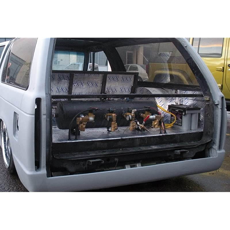 Self-Adhesive Rattletrap Sound Deadener Pack with Install Kit - 25 Sq Ft x 80 mil Thick