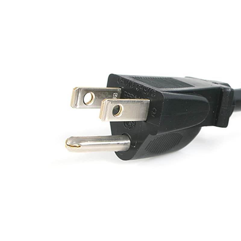 com 3 ft Standard Laptop Power Cord - NEMA 5-15P to C5 - Power cable - NEMA 5-15 (M) to IEC 60320 C5 - 3 ft - black - PXT101NB3S3