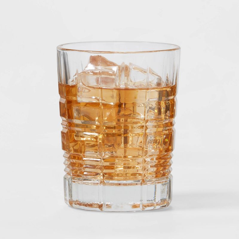 12pc Glass Assorted Beveled Tumblers - Threshold™