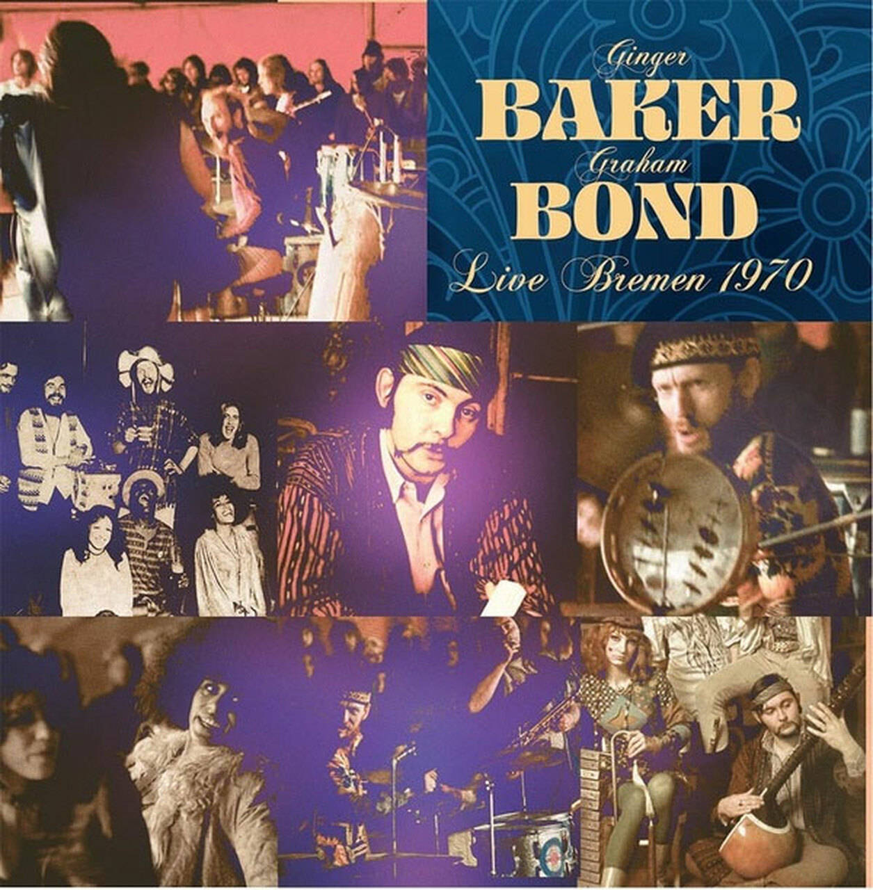 Ginger Baker & Graham Bond Live Bremen 1970 Hand-Numbered Limited Edition 180g Import LP (Blue Vinyl)