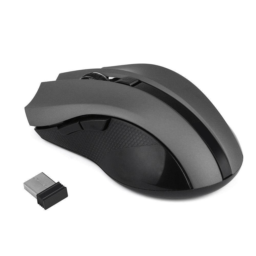 Cordless Wireless 2.4GHz Optical Mouse Mice 2400DPI Computer Mouse for PC