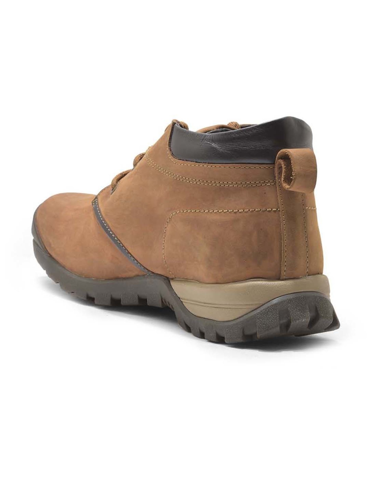 Woodland Men's Camel Derby Shoes