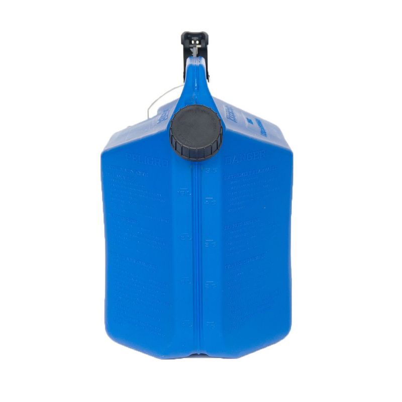 SureCan 5 Gallon 19 Liter Self Venting Kerosene Fuel Can w/ Rotating Spout, Blue