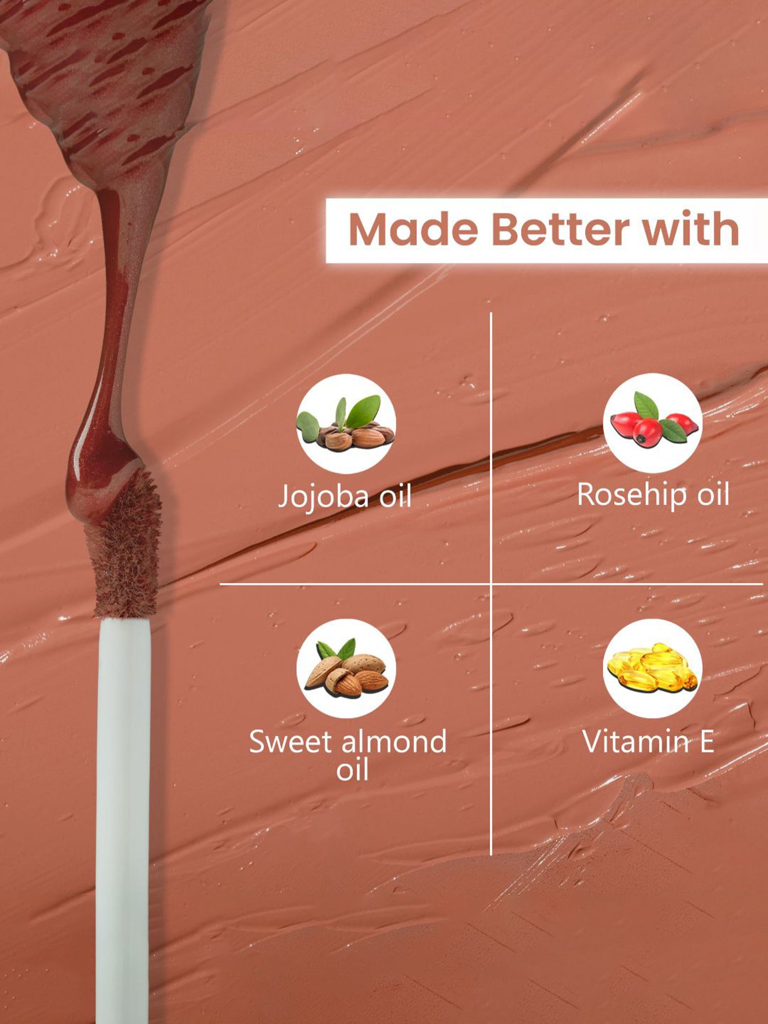 Glamveda Always On Matte Liquid Lipstick Mini Juicy-009 - 1.2 ml