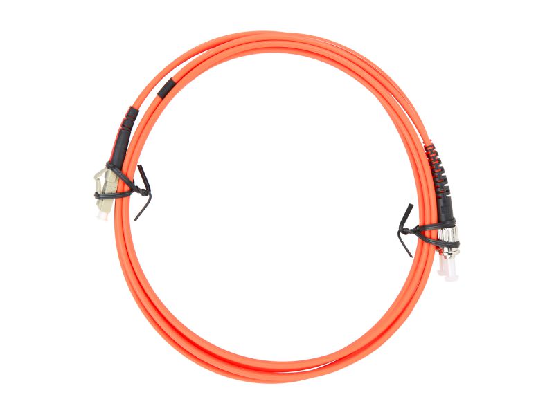 Fiber Optic Cable LC-LC 9/125 Duplex Single-Mode Fiber Cable Yellow 5 meters