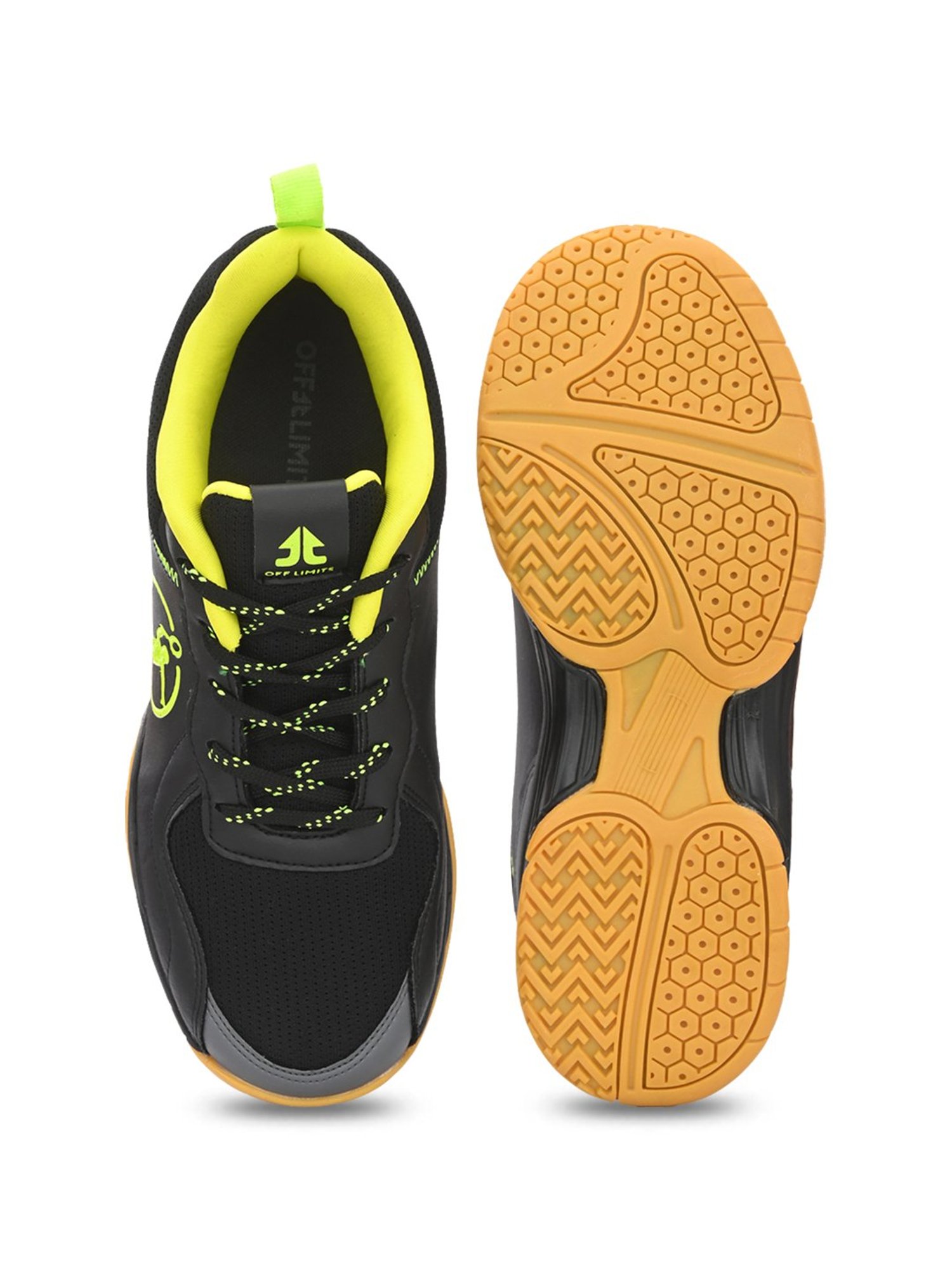 OFF LIMITS Men's Black Indoor Court Shoes