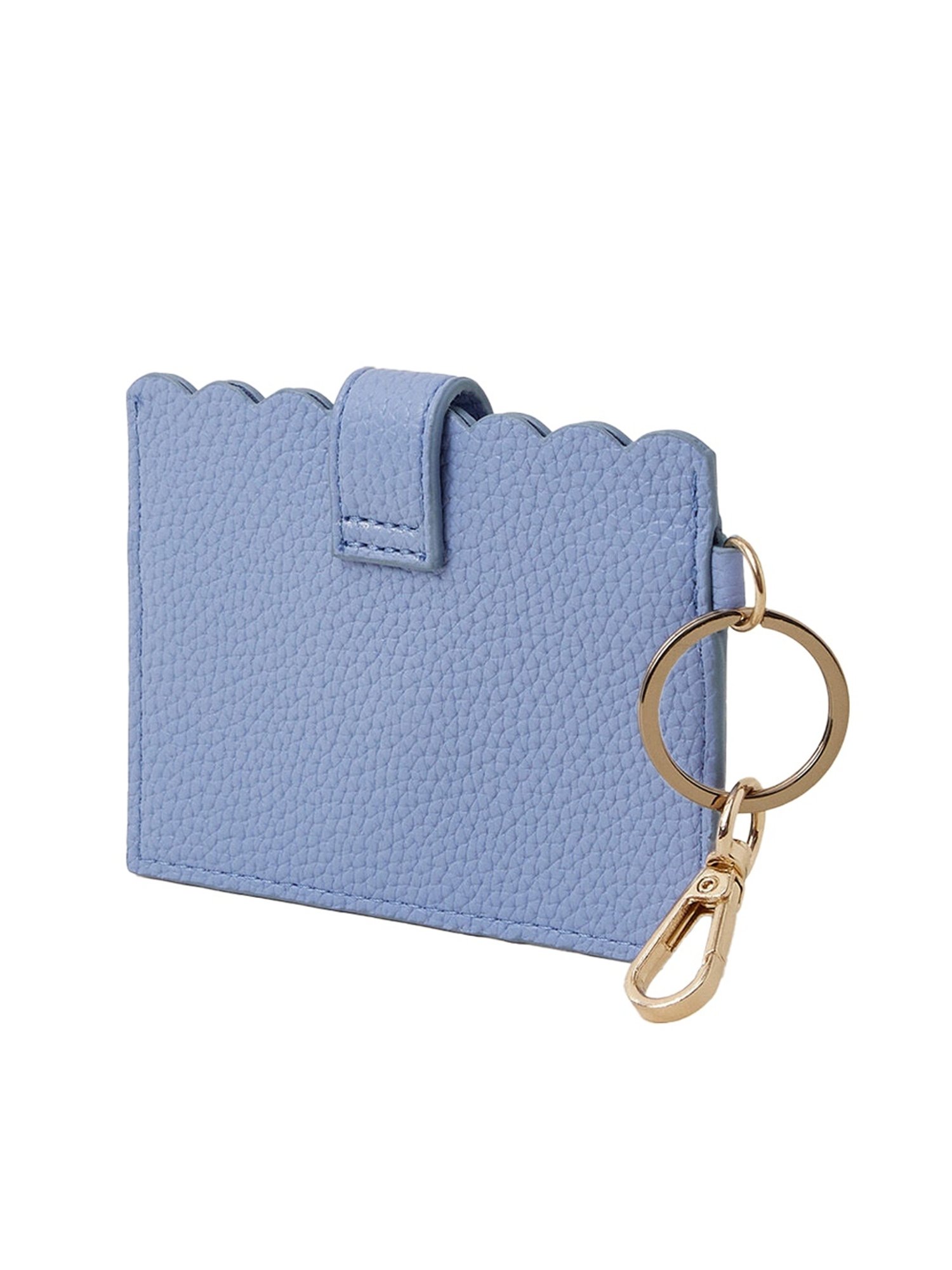 Accessorize London Blue Solid Card Holder