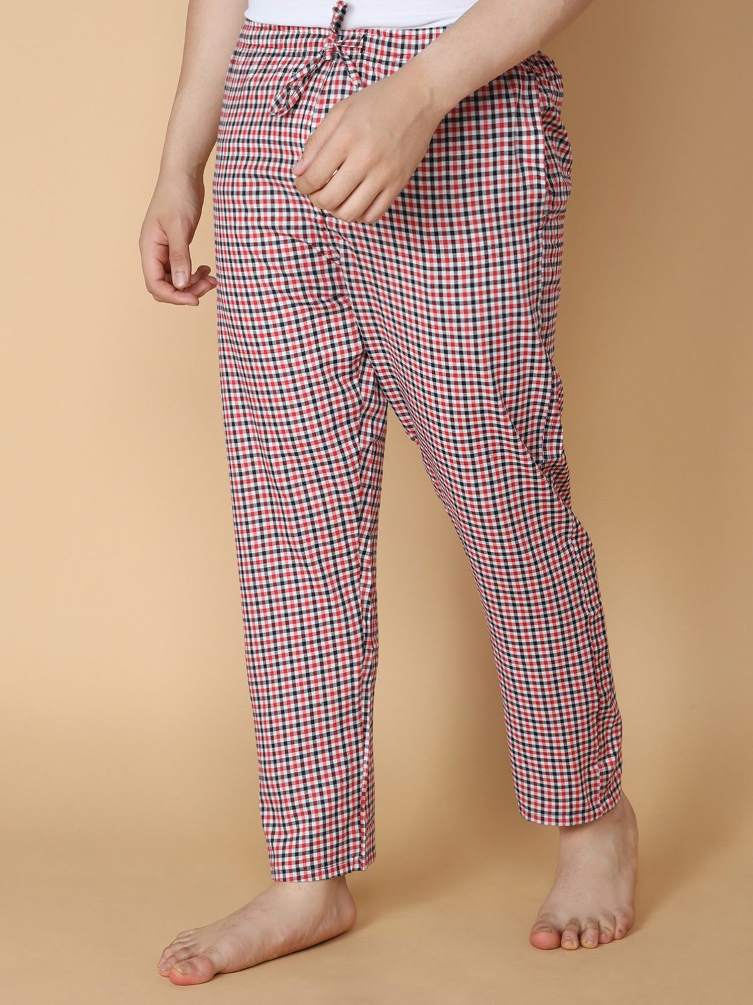LUX Venus Assorted Check Nightwear Pyjamas - Pack of 2